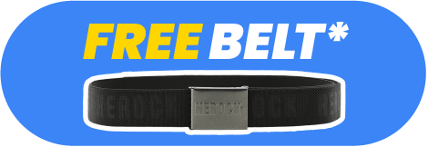 Buy one pair of Herock work trousers, get a free work belt with a bottle opener in the buckle.