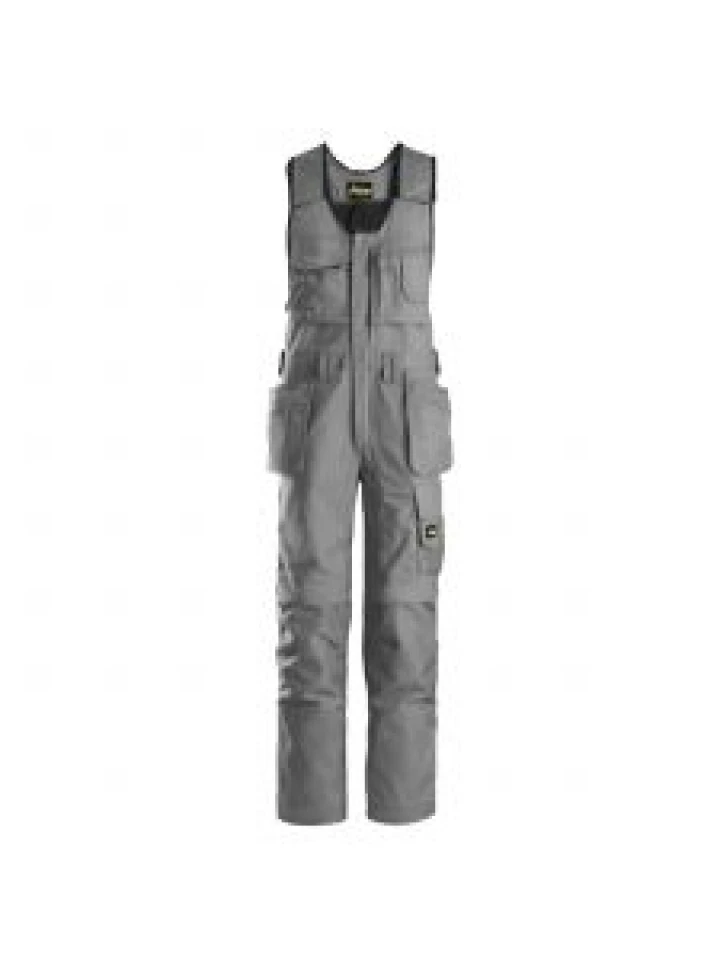 Snickers 0214 Craftsmen, One-piece Trousers with Holster Pockets, Canvas+ - Grey