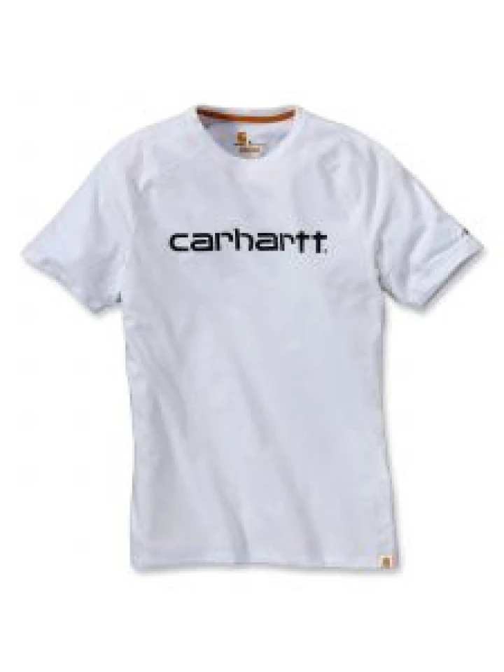 Carhartt 102549 Force® Cotton Delmont Graphic s/s T-Shirt - White