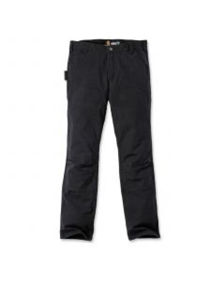 Carhartt 103340 Straight Fit Stretch Duck Double Front - Black
