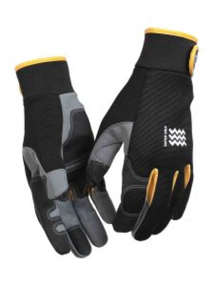 2244-3941 Work Gloves - 9994 Black/Grey - Blåkläder - front