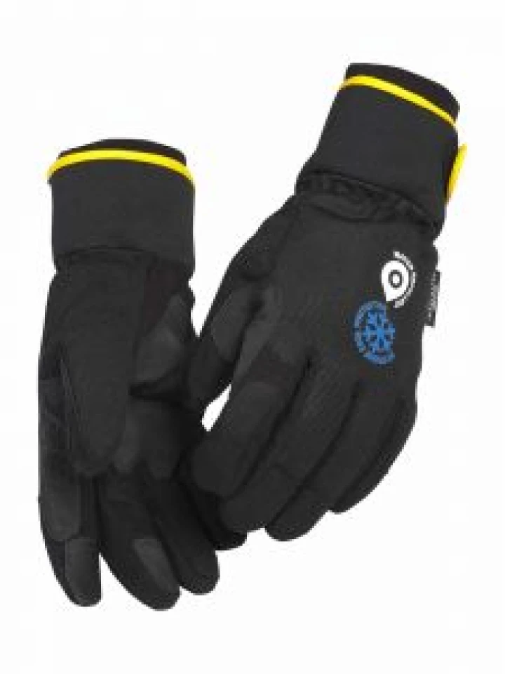 2249-3945 Work Gloves Lined - 9900 Black - Blåkläder - front