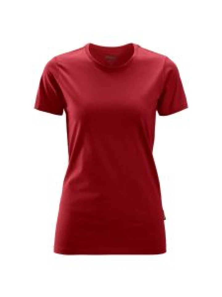 Snickers 2516 Women's T-shirt - Chili Red