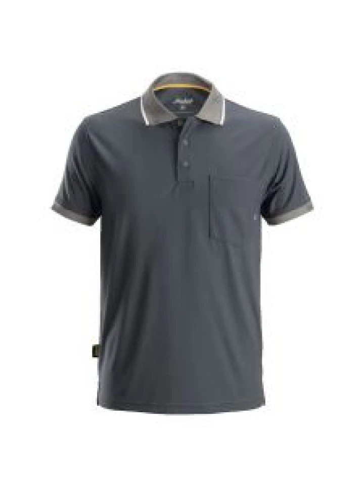 Snickers 2724 AllroundWork, 37.5 ® Technology Polo Shirt s/s - Steel Grey