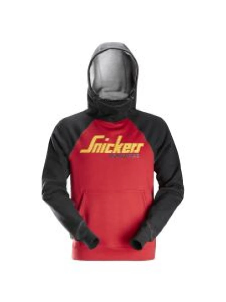 Snickers 2889 AllroundWork, Logo Hoodie - Chili Red