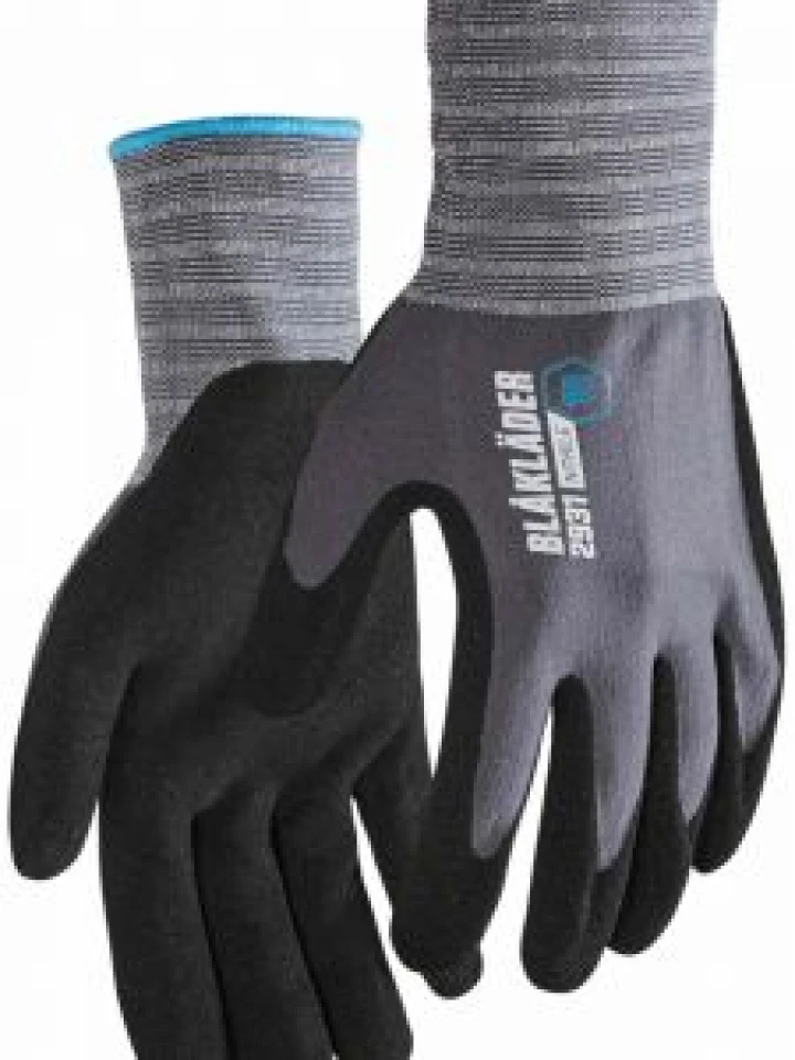 2931-1454 Work Gloves Nitrile-Dipped - Blåkläder