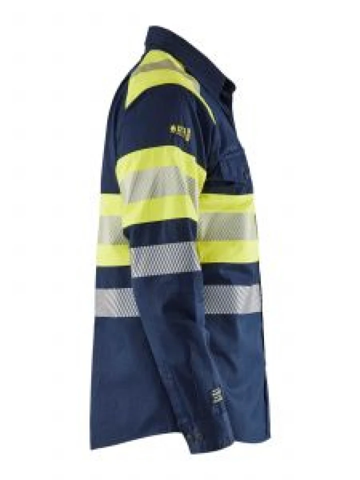 3229-1517 High Vis Work Shirt Fireproof - Blåkläder