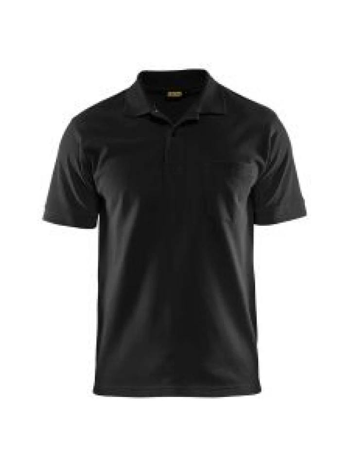Blåkläder 3305-1035 Pique Polo Shirt - Black