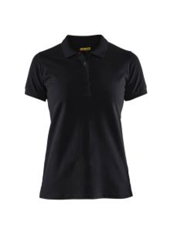 Blåkläder 3307-1035 Women's Pique Polo Shirt - Black