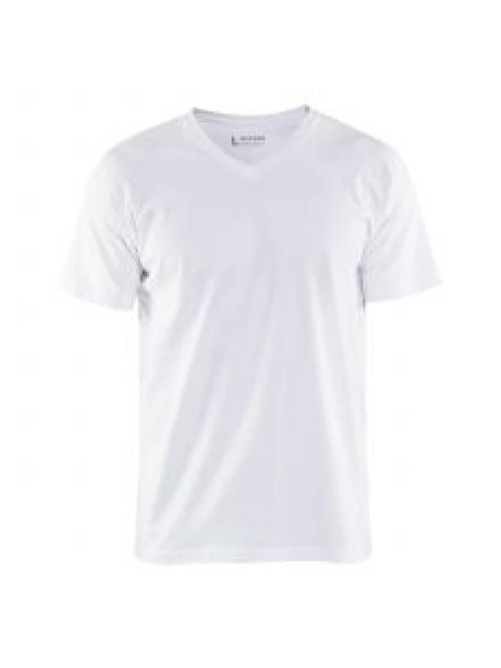 T-shirt V-Neck 3360 Wit - Blåkläder