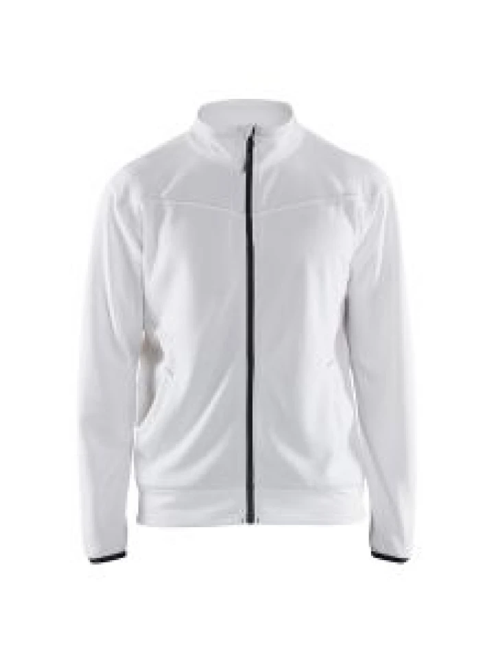 Blåkläder 3362-2526 Sweatshirt With Zipper - White