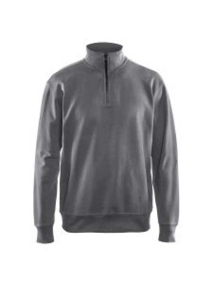 Blåkläder 3369-1158 Sweatshirt Half-Zip - Grey