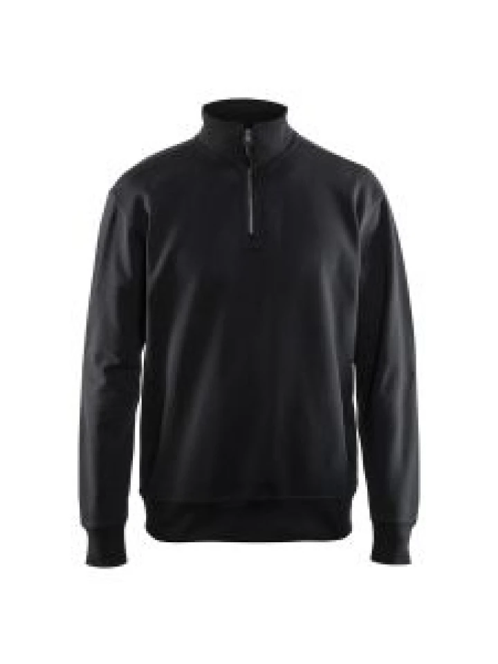 Blåkläder 3369-1158 Sweatshirt Half-Zip - Black