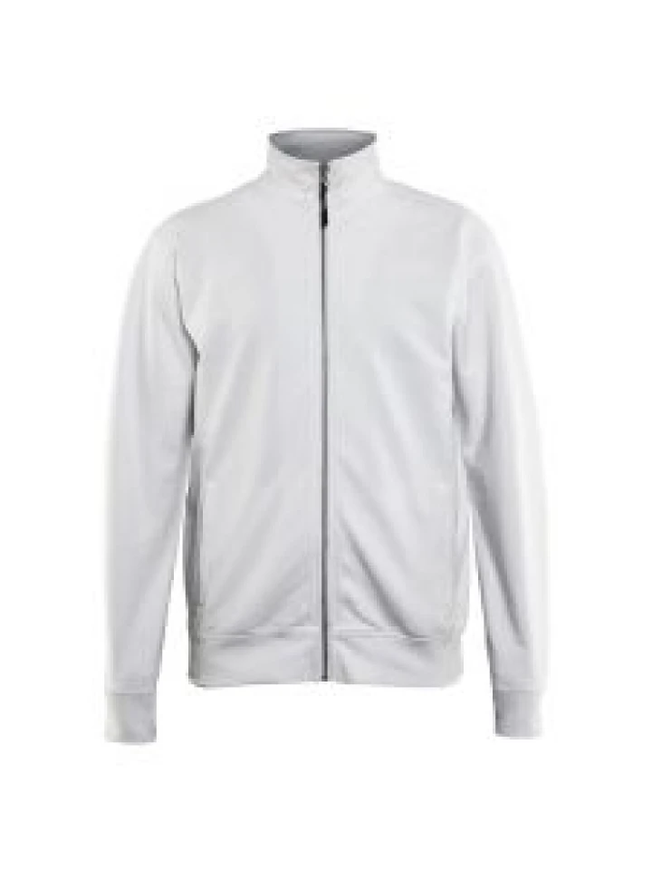 Blåkläder 3371-1158 Sweatshirt Full-Zip - White