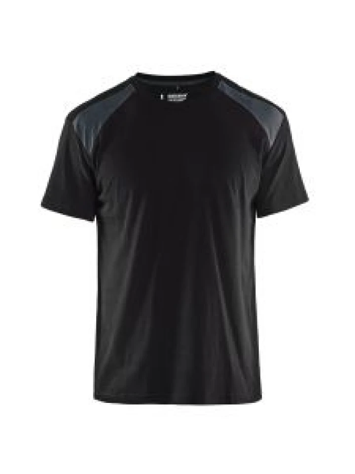 Blåkläder 3379-1042 T-Shirt Bi-Colour - Black/Dark Grey
