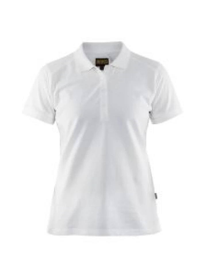 Blåkläder 3390-1050 Women's Pique Polo Shirt - White