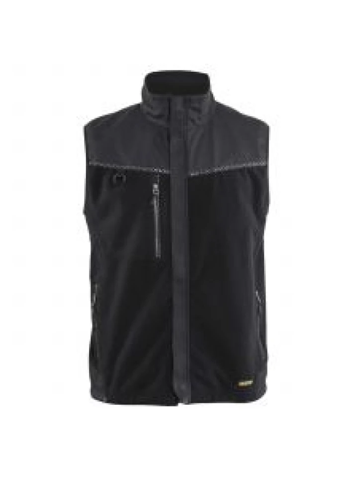 Windproof Fleece Vest 3855 Zwart - Blåkläder