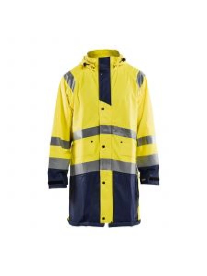 Rain Jacket High Vis Level 1 4324 High Vis Geel/Marine - Blåkläder