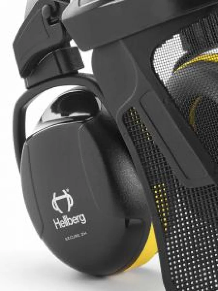 Hellberg Secure 2H Hearing and Face Protection Nylon Mesh