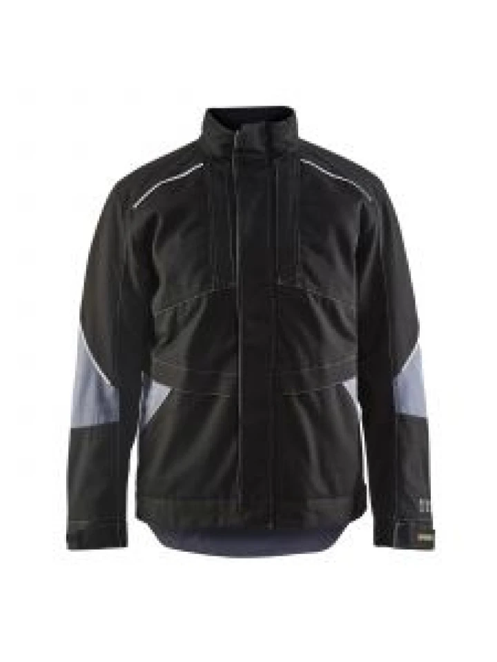 Anti-Flame Winter Jacket 4961 Zwart/Grijs - Blåkläder