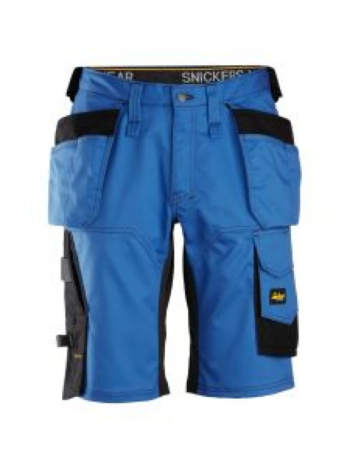 Snickers 6151 AllroundWork, Stretch Loose fit Work Shorts with Holster Pockets - True Bleu