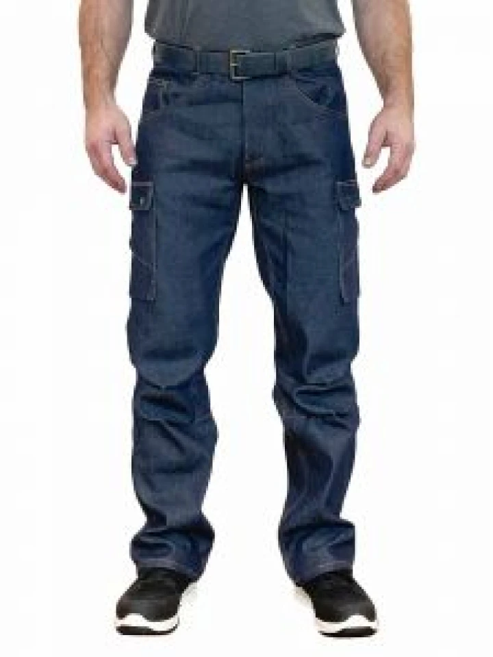 Work Jeans Max Raw Denim Loose fit - Plus