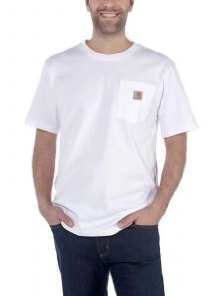 Carhartt 103296 Pocket s/s T-Shirt - White