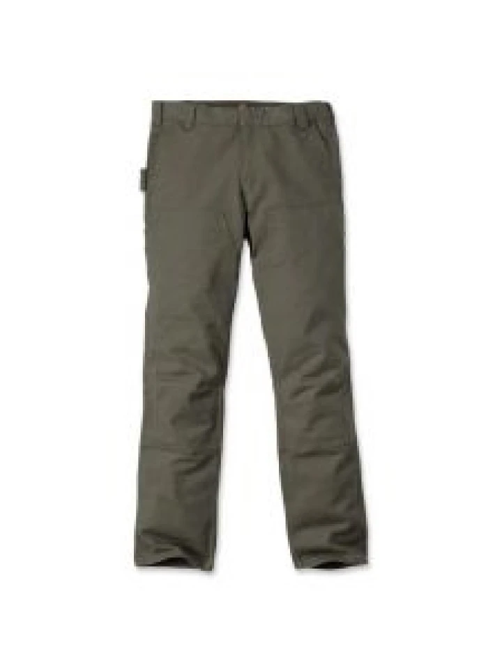 Carhartt 103340 Straight Fit Stretch Duck Double Front - Tarmac