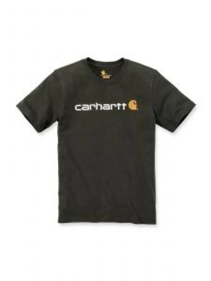Carhartt 103361 Core Logo s/s T-Shirt - Peat