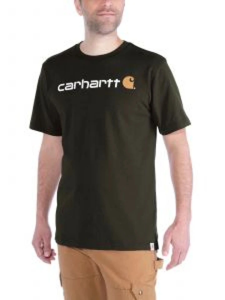 Carhartt 103361 Core Logo s/s T-Shirt - Peat