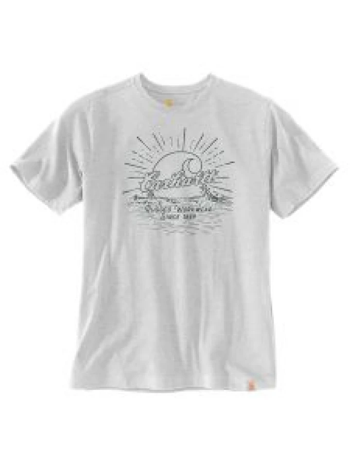 Carhartt 104546 Southern water graphic t-shirt - Heather grey