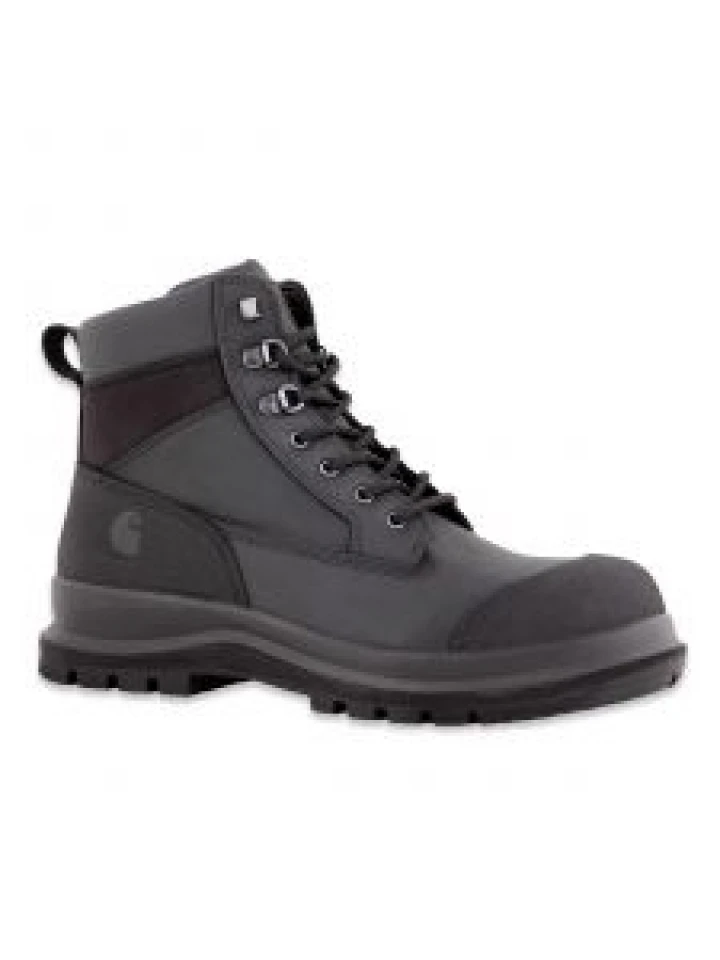 Carhartt F702903 Men’s Detroit Rugged Flex® S3 Mid Safety Work Boot - Black