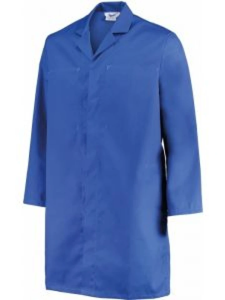 Low Care Long Coat Luik Royal Blue - Orcon Workwear