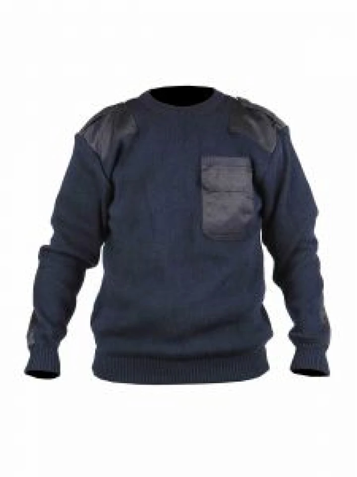 Storvik Commando Sweater Dampier Navy