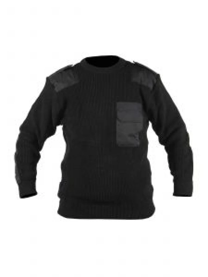 Storvik Commando Sweater Melbourne - Black
