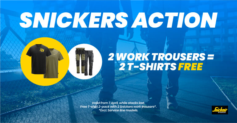 Snickers long work trousers