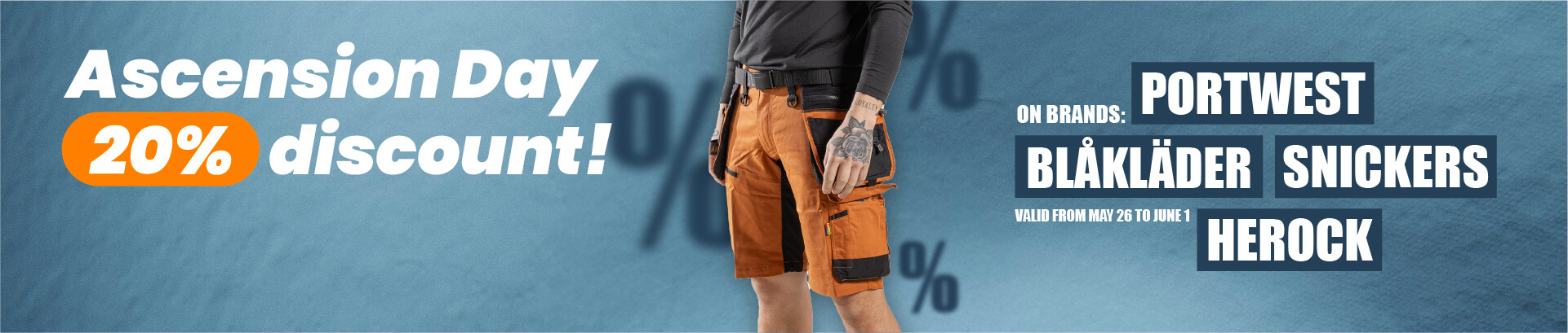 Snickers work trousers | The workplace hero
