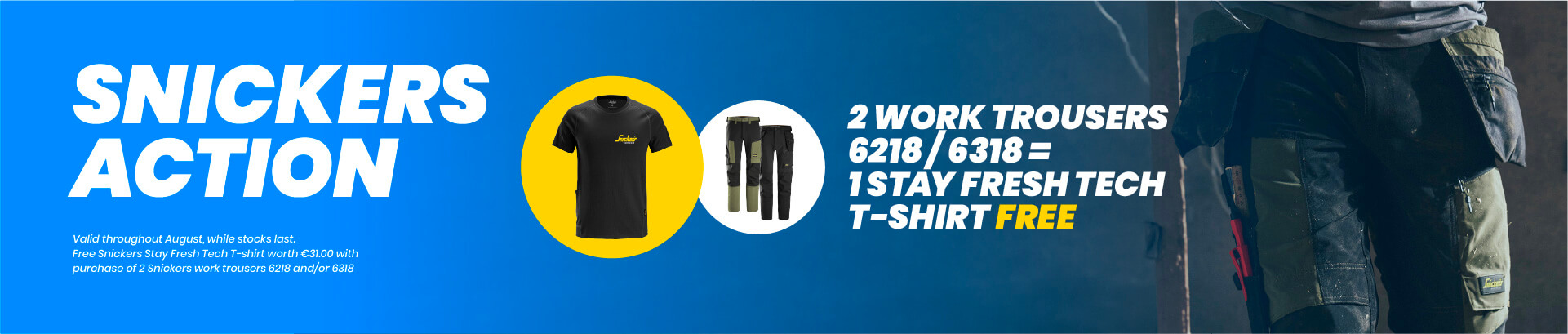 Snickers Summer Promotion: Free Stay Fresh T-Shirt