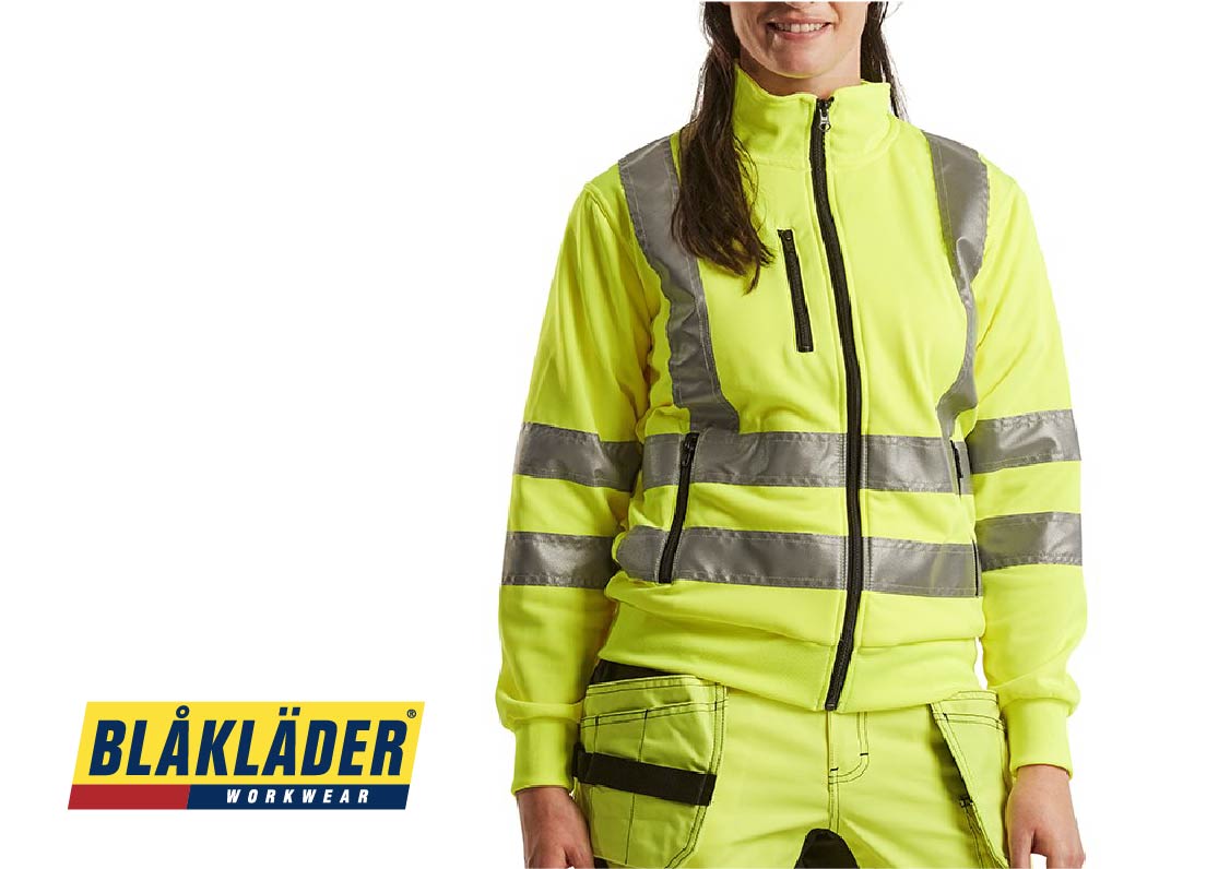 High vis work vests