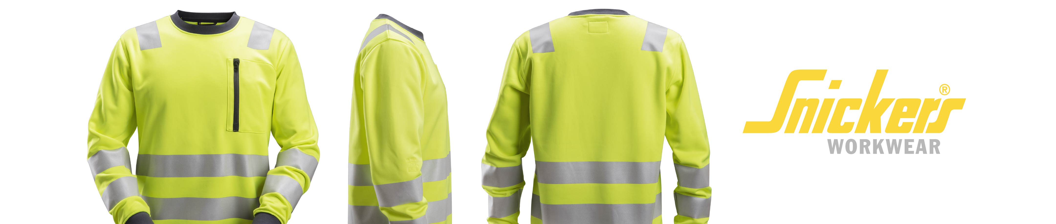 High vis work sweaters