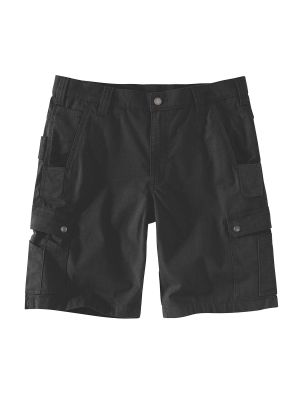 104727 Work Short Ripstop Cargo - Black N04 - Carhartt - front