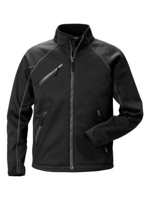 Fristads Work jacket Softshell Stretch 4905 SSF 71workx Black 120962-940 front