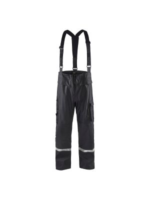 Rain Trousers High Vis Level 2 1302 Zwart - Blåkläder