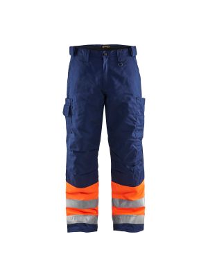 Winter Trouser High Vis 1862 High Vis Oranje/Marineblauw - Blåkläder