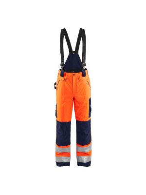 Winter Trouser High Vis 1885 High Vis Oranje/Marineblauw - Blåkläder