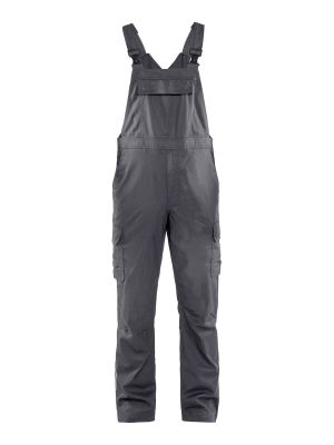 2666-1344 Bib Overall Stretch Blåkläder Medium Grey 9600 71workx Front

