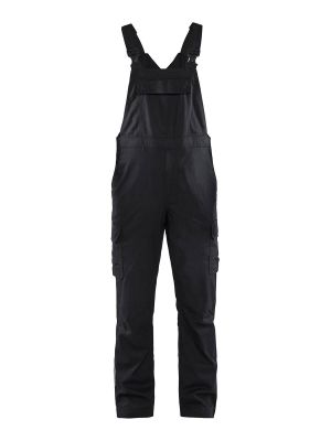 2666-1344 Bib Overall Stretch Blåkläder Black 9900 71workx Front

