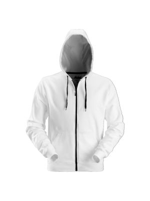 Snickers 2801 Classic Zip Hoodie - White Snickers 2801 Classic Zip Hoodie - White