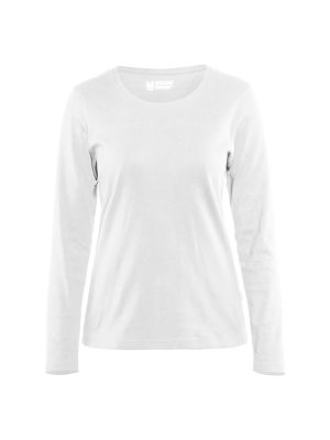 Blåkläder 3301-1032 Women's T-shirt l/s - White Blåkläder 3301-1032 Women's T-shirt l/s - White