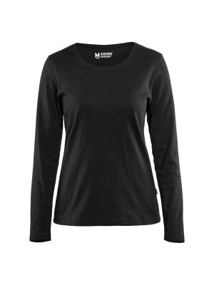 Blåkläder 3301-1032 Women's T-shirt l/s - Black Blåkläder 3301-1032 Women's T-shirt l/s - Black